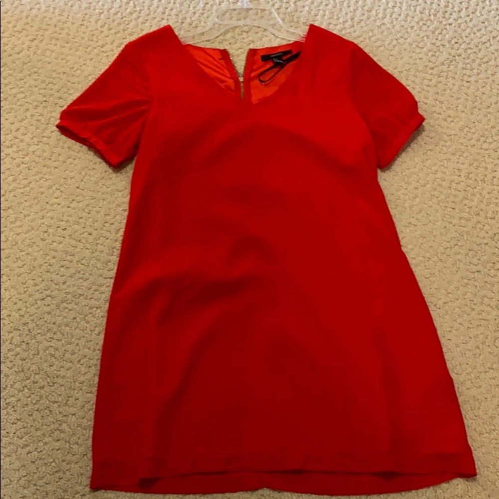 Red dress
